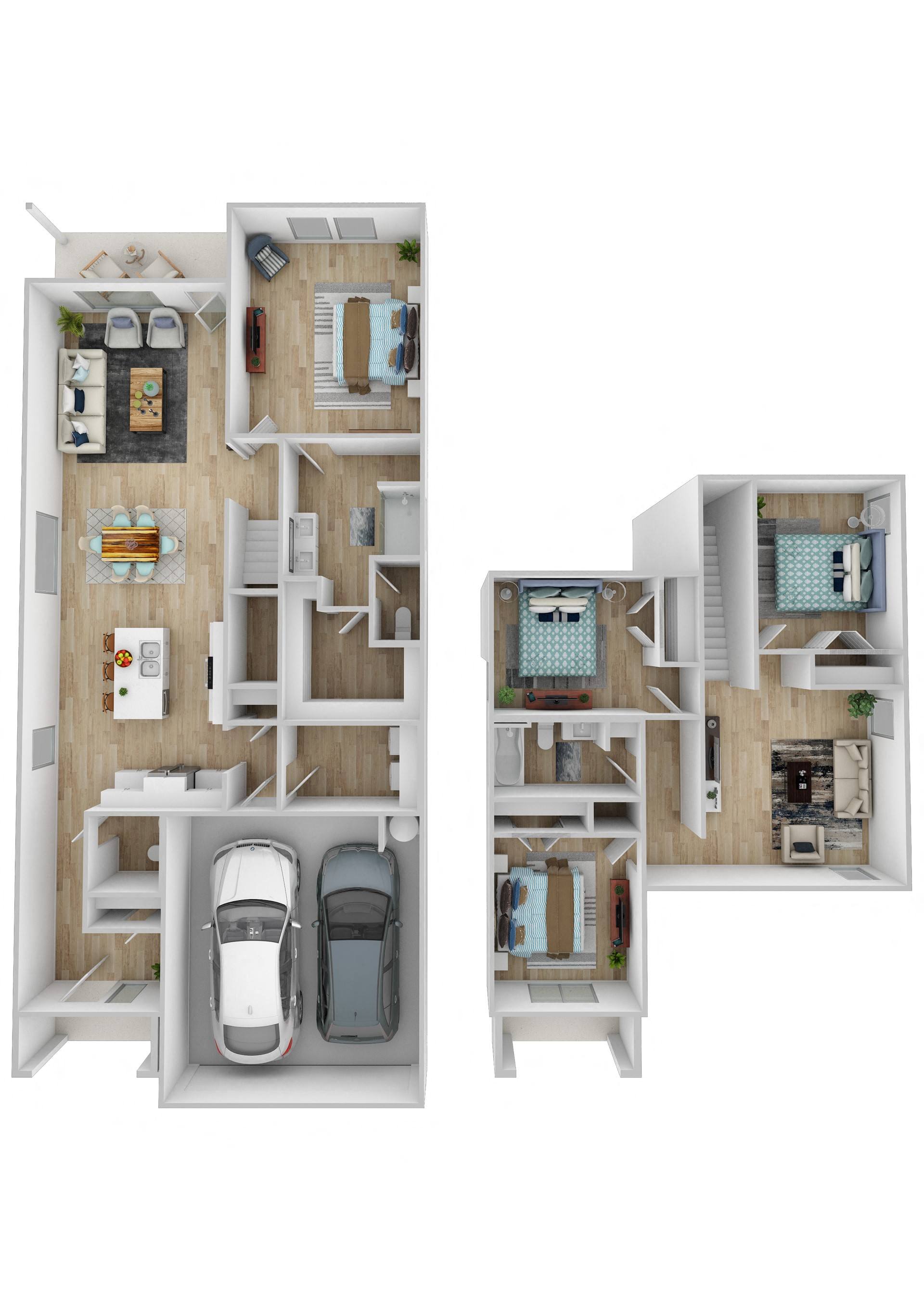Millbrook Commons Jasmine Floor Plan